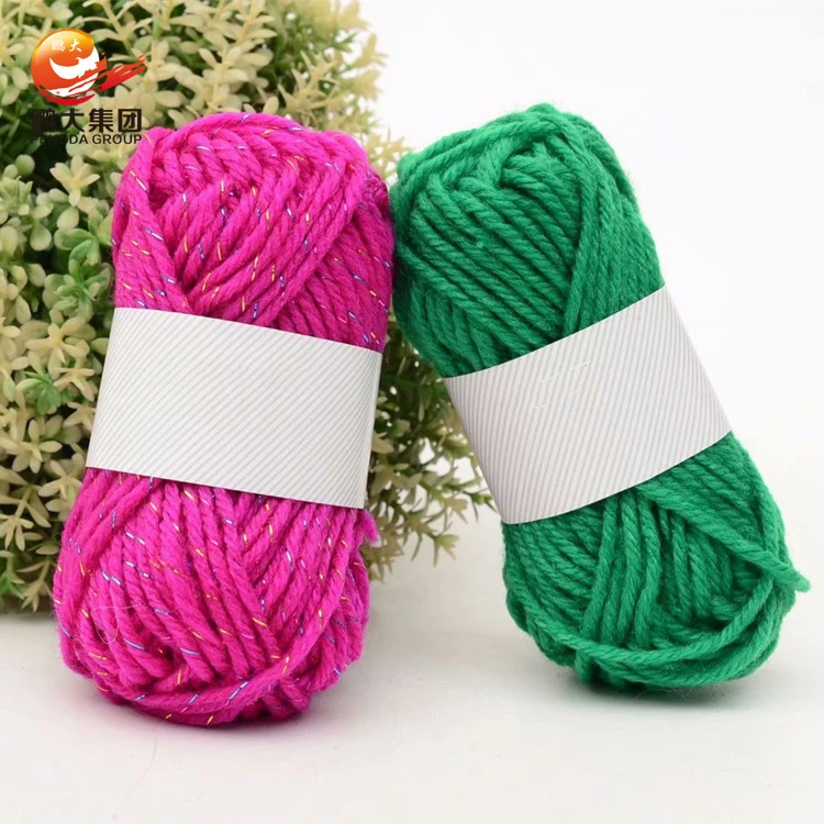 New arrivals product Acrylic yarn  baby shoes fancy yarn for Crochet