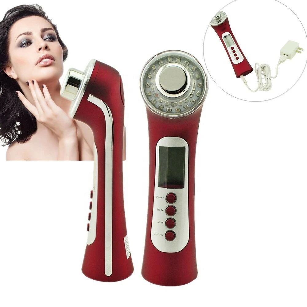 New beauty products 5 in 1 ultrasonic face massager with best discount