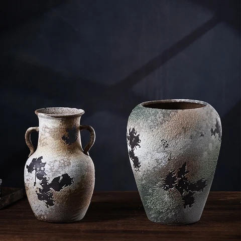 New-Chinese handmade Unique Craftsmanship Vase For Home Decor Vase Flower  Ceramic Factory Wholesale