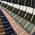 New color 95% Polyester 5% Spandex fabric  rayon spandex yarn dyed striped rib fabric