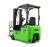 Import New design 3 wheels small turning radius battery fork lift truck with lithium battery for sale from China