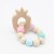 Import New Design Cute Silicone Wood Teething toys BPA Free Silicone Baby Teether from China