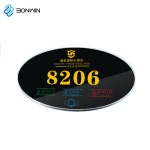 New design decorative front door name plates/ doorplates for hotel