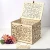 Import New diy wooden gift card box wedding supplies sign-in box wooden wedding greeting card box from China