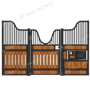 New Fashion Portable Bamboo Horse Equipment Doors Box Front Panels Stable Stalls