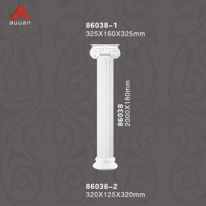 New Fashion Roman Column Mould PU Decorative Pillars For Sale