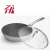 Import New Forged Aluminium Chinese Wok Pan With Induction Compatible Bottom from China
