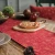 Import New Geometric Plaid Cotton Linen Tassel Runner Dining Table Runner Custom Size from China