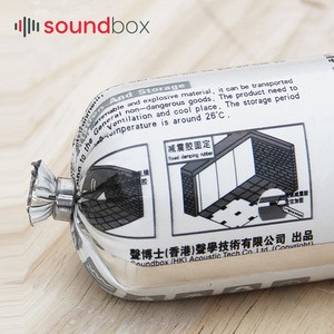 New goods sound insulation material, acoustic damping sealing glue
