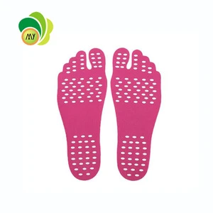 new hot sale Nakefit waterproof and anti-slip foot stickers for beach swimming and spa
