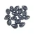 Import New Natural Cowrie Shell Beads Craft  No Hole Color Plating in Silver Gold Black For DIY Jewelry Making  Beach Choker from China
