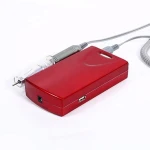 New Rechargeable Electric Ceramic Cordles Drill 7800mA Red Nail Drill With Water