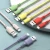 Import New Silicone Micro USB/C-Type/IOS  Silica Charging Cable 3A  Data Cable Mobile Phone Charger Liquid Silicone from China