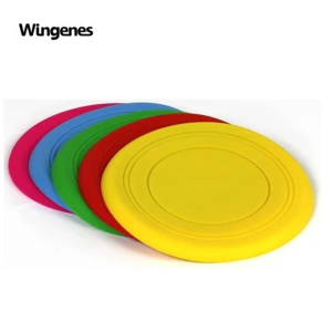 New Soft Silicone Pet Toys flying disc Silicone Dog Flying Disc For Dog