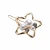Import New Style Fashion Fancy Clear Stone Gold Hollow Circle Star Heart Pearl Hair Clips For Woman Korean Pearl Crystal Hairgrips from China