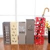 New style holder stand umbrella storage rack, metal iron mesh hollow square geometric umbrella holder stand for hotel indoor