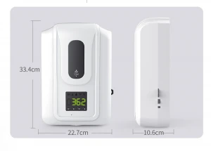 New Technology and Large capacity Thermometer Soap Dispenser Automatic Soap-dispensers for Bathrooms