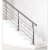 New Trend luxury quality cheapest tempered glass stair handrail stainless steel glass handrail design