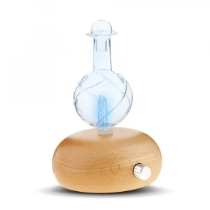 new waterless 10ml Ultrasonic aroma  essential oil glass nebulizer home Spa fragrant oil difusor