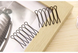Newest StylesDesigns Cheap Fashion Metal Bending Barrette Plated Hair Clip Women Hairpins
