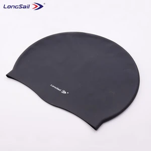Newest waterproof silicone material swimming pool cap