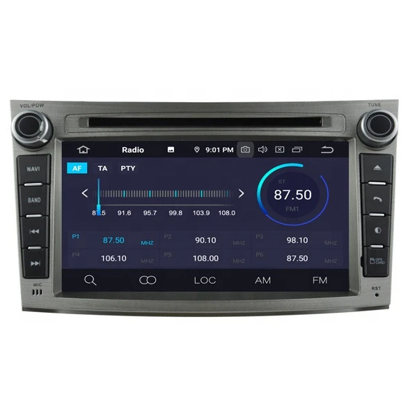 Newnavi auto electronics 7 inch car stereo with bluetooth wifi car gps navigation for SUBARU OUTBACK 2008-2013