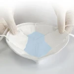 Non-Woven 5 Layers White Protective KN95 Mask Foldable Disposable Face Mask
