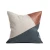 Import Nordic Series Rita Blue Leather Fabric Stitch Cushion Cover Custom Throw Pillow Cover Home Decoration from China