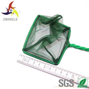Buy Nylon Fishing Net With Three Line Iron Wire Handle For Small Fish And  Shrimp from Guangzhou Zhushi Aquarium Co., Ltd., China