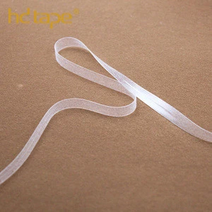 Oeko-tex 100 garment accessories 6mm sewing tpu elastic clear tape
