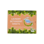 OEM Cleanser Plant Based Laundry Detergent Sheets Eco-Friendly Detergent Type Washing Sheets