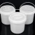 Import OEM food grade new PP small 1.2L/1200ml plastic pail bucket with lid for ice cream/yogurt/popcorn from China