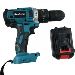 OEM Heavy Duty 13mm Chuck Size Power Tools Cordless Electric Drill With Impact Function