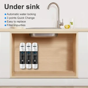 OEM k5-3-stage Ro Membrane Water Filter  Multi-function PP Material Under Sink Water Filter Element