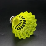 OEM made good price custom OEM package different heads durable quality badminton shuttlecock nylon