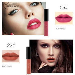 OEM private label make up your own brand matte lip gloss liquid lipstick