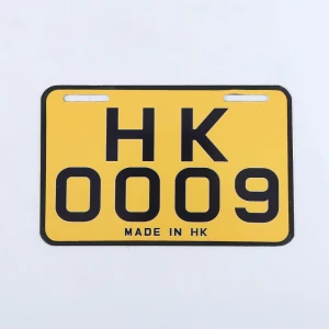 OEM Service Aluminum High Quality Number Plate Car