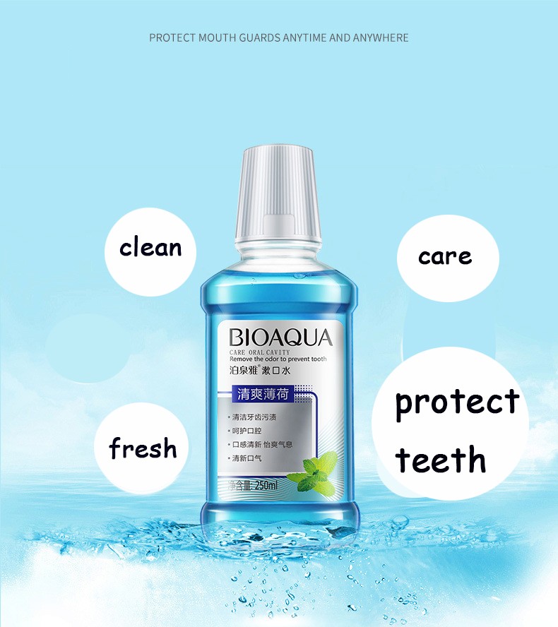 OEM/ODM BIOAQUA Mouth Wash oral Clean Liquid Mouth Wash