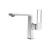 Import One handle brass brushed silver water tap wall mounted concealed basin bathroom faucet from China
