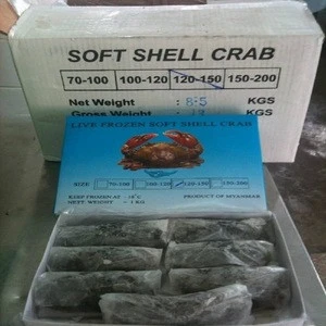 Organic Frozen Soft Shell Crabs