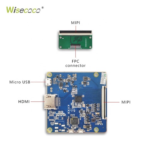 Buy Original H-dmi To Mipi 4 Lane Interface Driver Board 1200 X1920 Ips ...