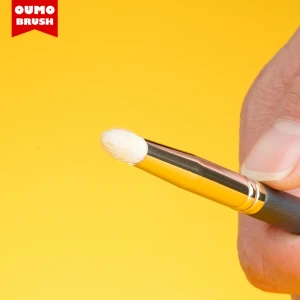 OUMO BRUSH--Classic high-end  Lying silkworm pencil  detail makeup brush XGF goat hair private label single brushes