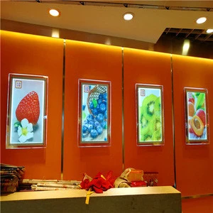 outdoor bus stop advertisement display led panel light box