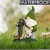 Import Outdoor Garden Flocked resin Gnome Statue Solar Funny Gnome Statues with Solar LED Lights from China