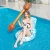 Import Outdoor inflatable raft tube adults inflatable battle toilet shape seat bowl pool float inflatable swimming ring from China