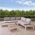 Import Outdoor patio water proof fabric Sofas, L Shaped Sleeper Rattan Garden corner lounge Sofa Sets Outdoor Furniture from China