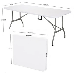 OUTDOOR PLASTIC FOLDING CONFERENCE TABLE