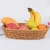 Import Oval Hand-woven PP Rattan Bread Basket Fruit Storage Basket from China