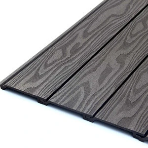 P71 3D Decorative Wall Board Covering Wpc Fence Panel Plank Material