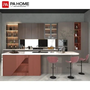 PA Home Indonesia factory open modern cabinet set designs kitchen kabinet